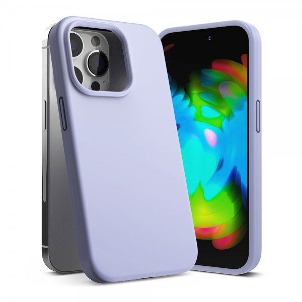 Ringke iPhone 14 Pro Max -silikonikuori, laventeli