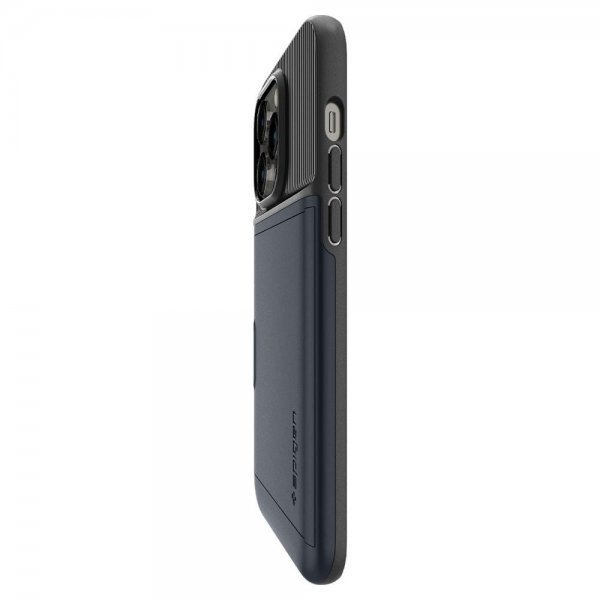 Spigen iPhone 14 Pro Max Suojakuori Slim Armor CS Metal Slate
