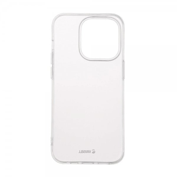 Krusell iPhone 14 Pro Max Suojakuori SoftCover Läpinäkyvä