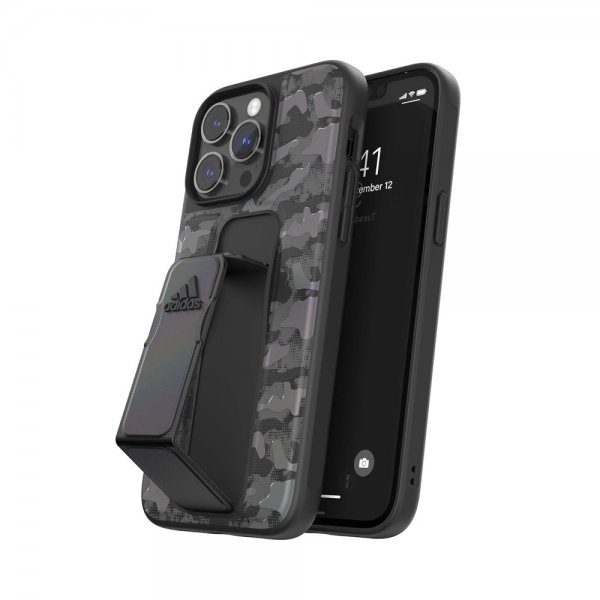 Adidas iPhone 14 Pro Max -kuoret SP Grip Case Camo Black