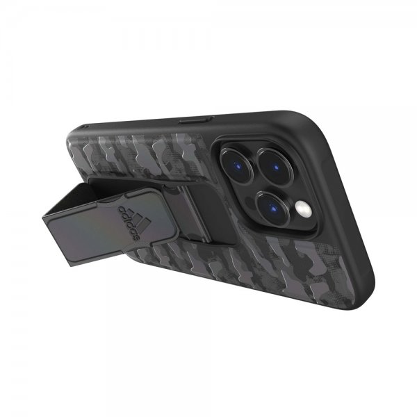 Adidas iPhone 14 Pro Max -kuoret SP Grip Case Camo Black