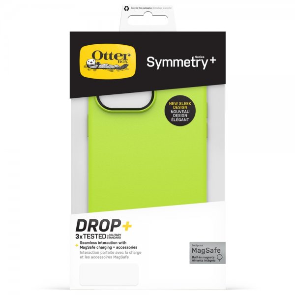 Otterbox iPhone 14 Pro Max Suojakuori Symmetry Plus Lime All Yours