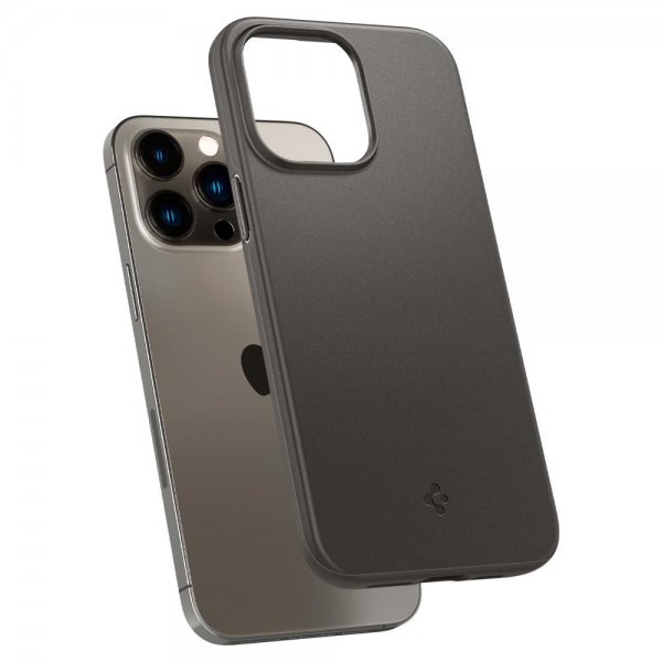 Spigen iPhone 14 Pro Max Thin Fit Gunmetal -kuori