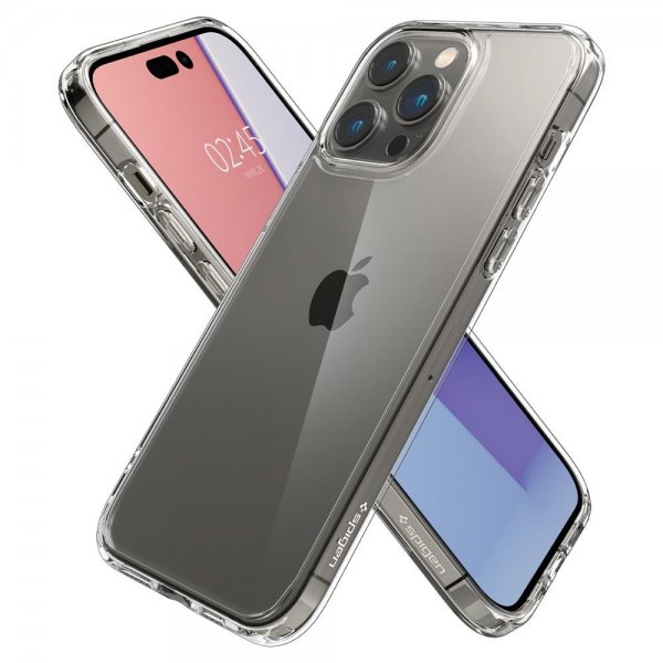 Spigen iPhone 14 Pro Max Ultra Hybrid -suojakuori, kirkas