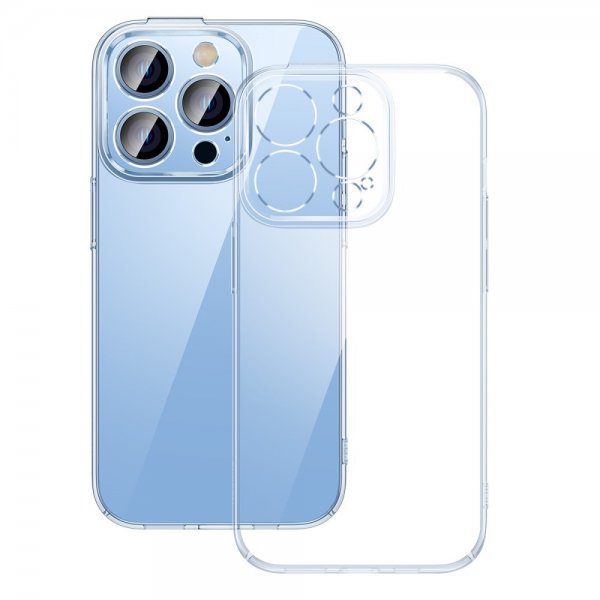 Baseus iPhone 14 Pro -suojakuori, Crystal Series, läpinäkyvä