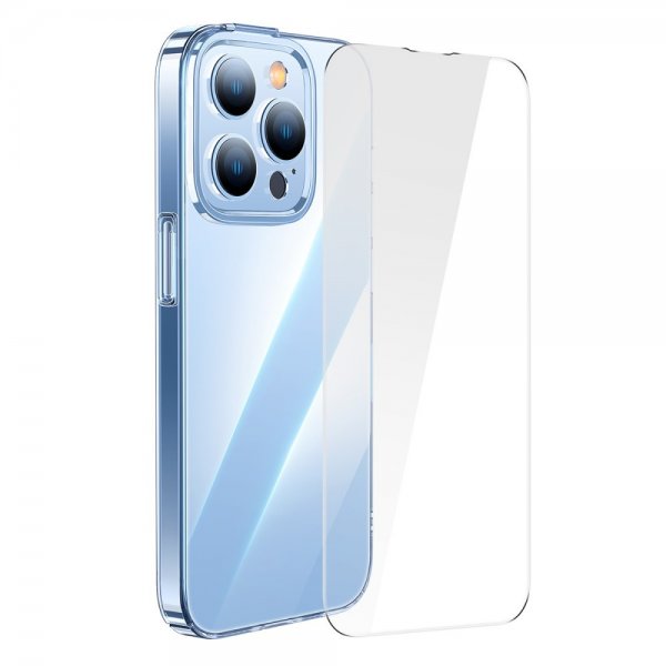 Baseus iPhone 14 Pro -suojakuori, Crystal Series, läpinäkyvä