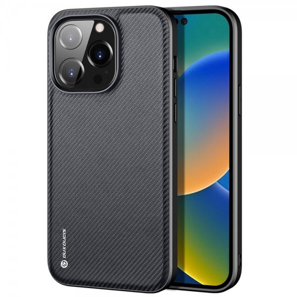 Dux Ducis iPhone 14 Pro Kuori FINO Series Musta