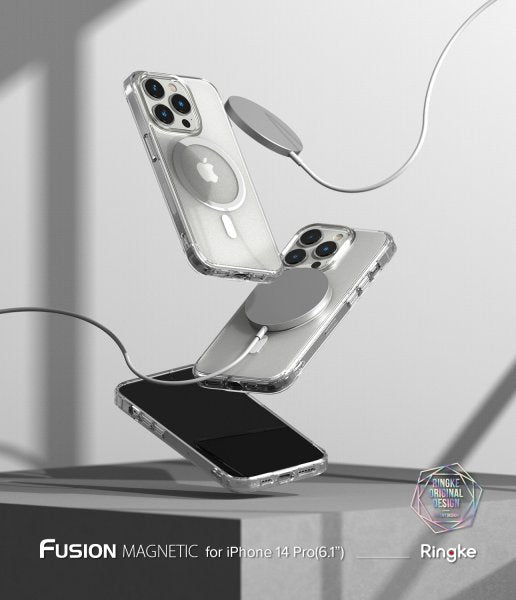 Ringke iPhone 14 Pro -suojakuori Fusion Magnetic Matte Clear