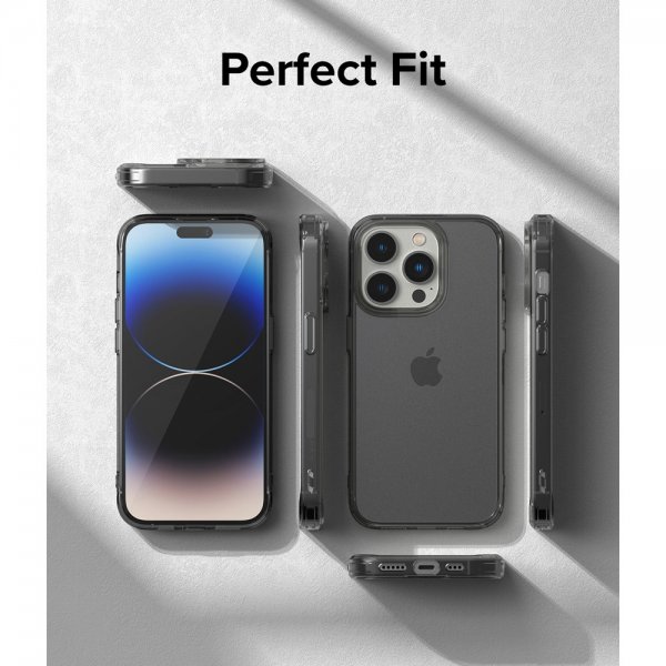 Ringke iPhone 14 Pro Kuori Fusion Matte Smoke Black