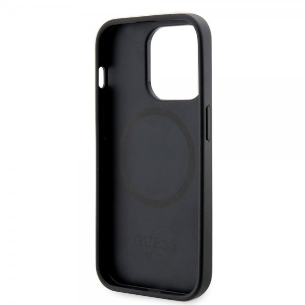 Guess iPhone 14 Pro Kuori G Cube MagSafe Musta
