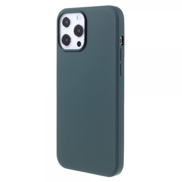 X-Level iPhone 14 Pro Kuori Liquid Silicone Petrol