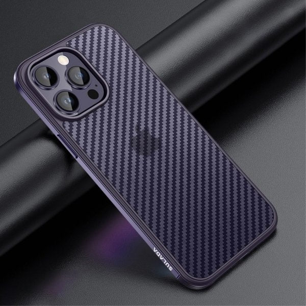 Sulada iPhone 14 Pro -kuoret Luxury Series, violetti