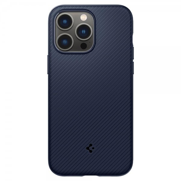 Spigen iPhone 14 Pro -suojakuori Mag Armor MagFit, laivastonsininen