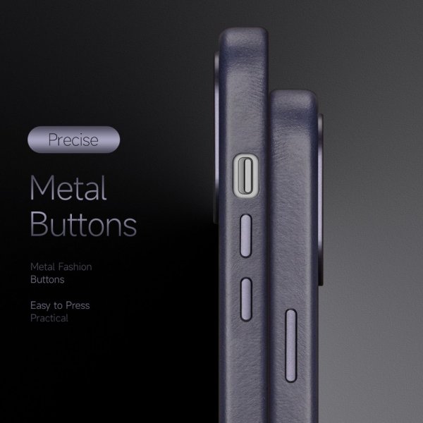 Dux Ducis iPhone 14 Pro Kuori Naples Series MagSafe Sininen