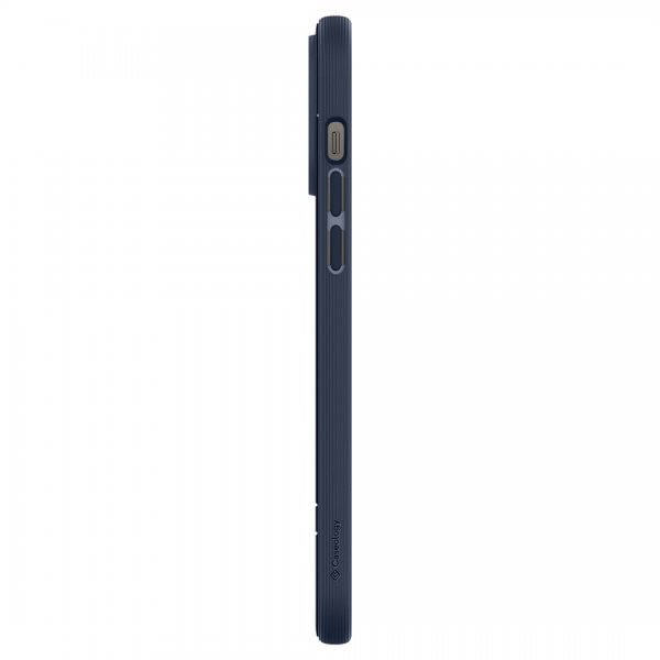Caseology iPhone 14 Pro -suojakuori Parallax Mag Midnight Blue