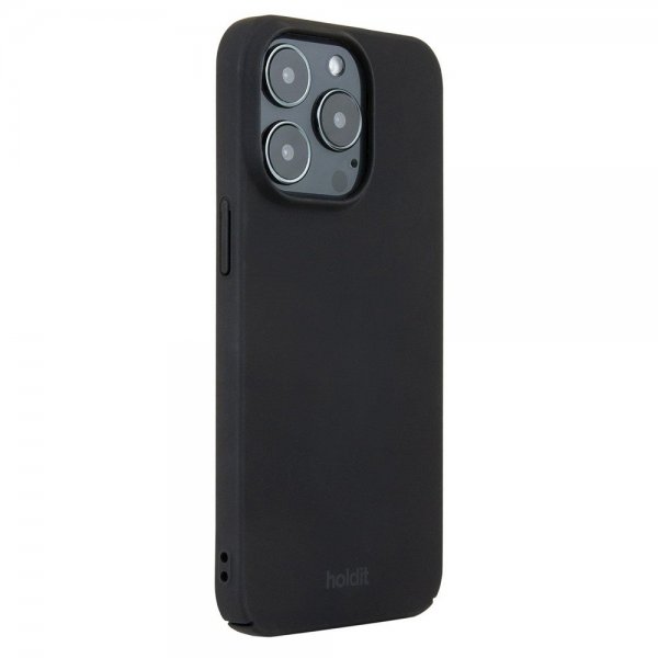 holdit iPhone 14 Pro Kuori Slim Case Musta