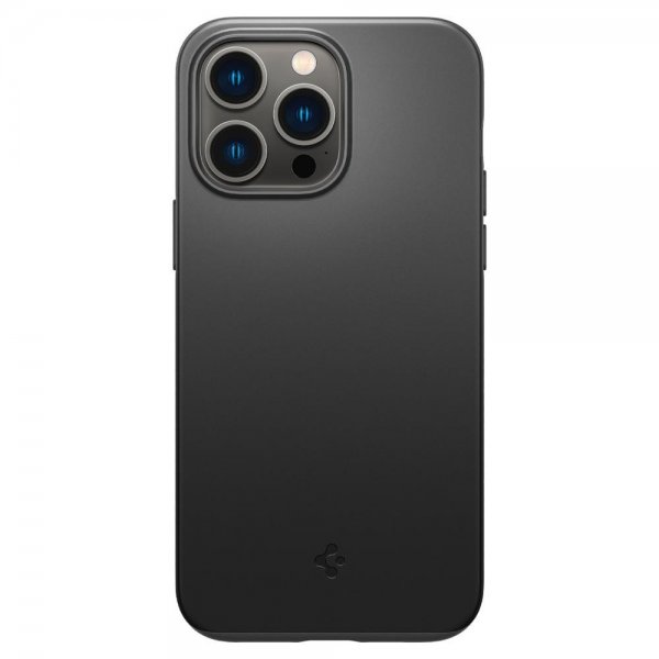 Spigen iPhone 14 Pro -suojakuori Thin Fit, musta