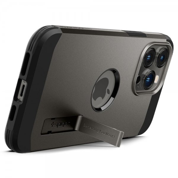 Spigen iPhone 14 Pro -suojakuori Tough Armor MagFit Gunmetal
