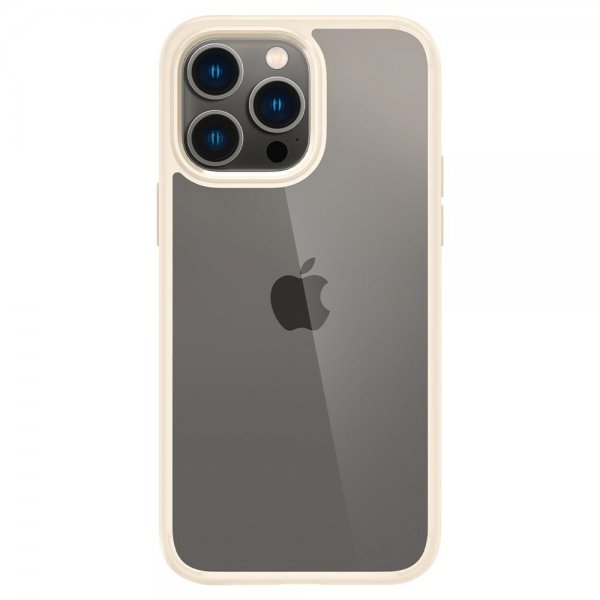 Spigen iPhone 14 Pro -suojakuori Ultra Hybrid Sand Beige