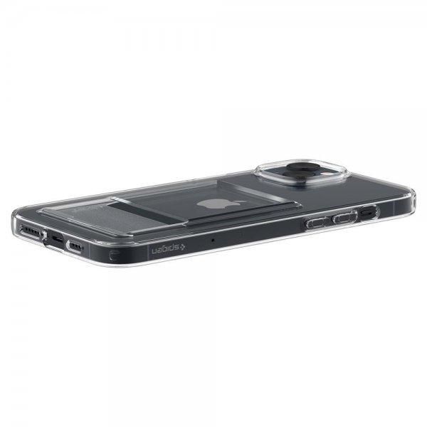 Spigen iPhone 14 -suojakuori Crystal Slot Crystal Clear