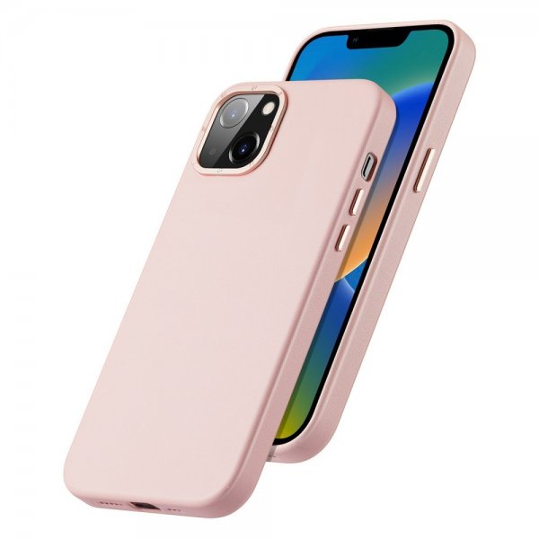Dux Ducis iPhone 14 -suojakuori Grit Series MagSafe, pinkki