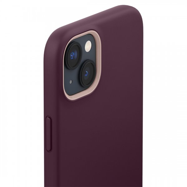Caseology iPhone 14 -suojakuori Nano Pop Mag Burgundy Bean