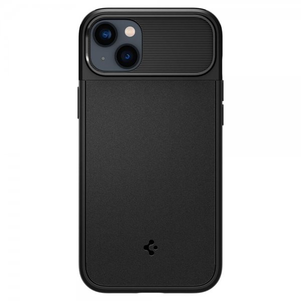 Spigen iPhone 14 Suojakuori Optik Armor MagFit Musta