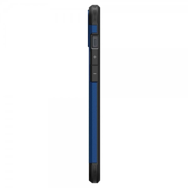 Spigen iPhone 14 -suojakuori Tough Armor MagFit Navy Blue