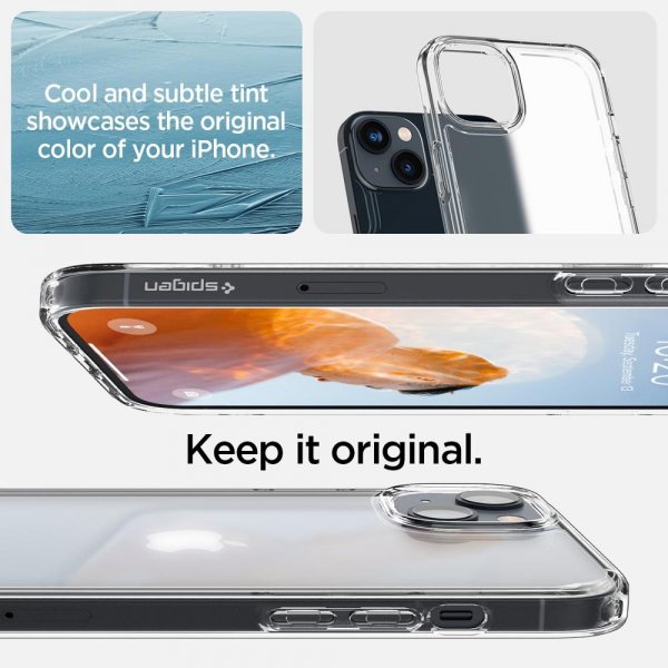 Spigen iPhone 14 -suojakuori Ultra Hybrid Frost Clear