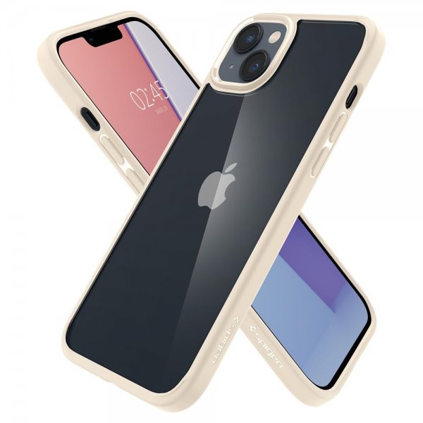Spigen iPhone 14 Suojakuori Ultra Hybrid Sand Beige