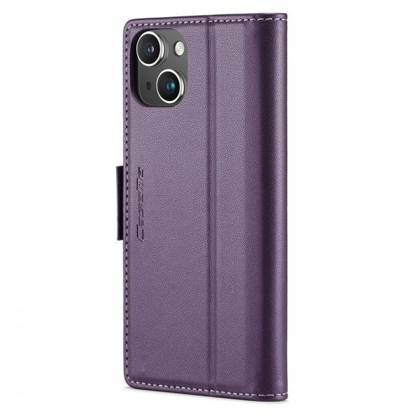 CaseMe iPhone 15 Kotelo 023 Series Violetti