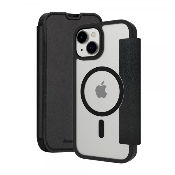 dbramante1928 iPhone 13/14/15/16e/17e Kotelo Helsinki MagSafe Clear/Black