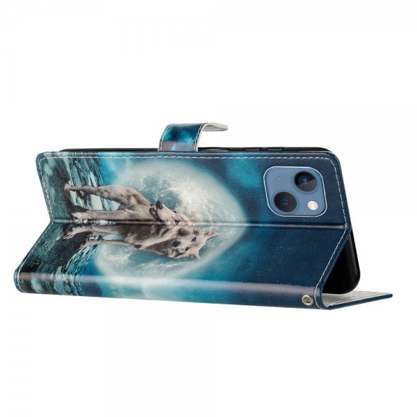 iPhone 15 -kotelo Kaksi sutta -aiheella