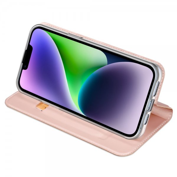Dux Ducis iPhone 15 Kotelo Skin Pro Series Ruusukulta