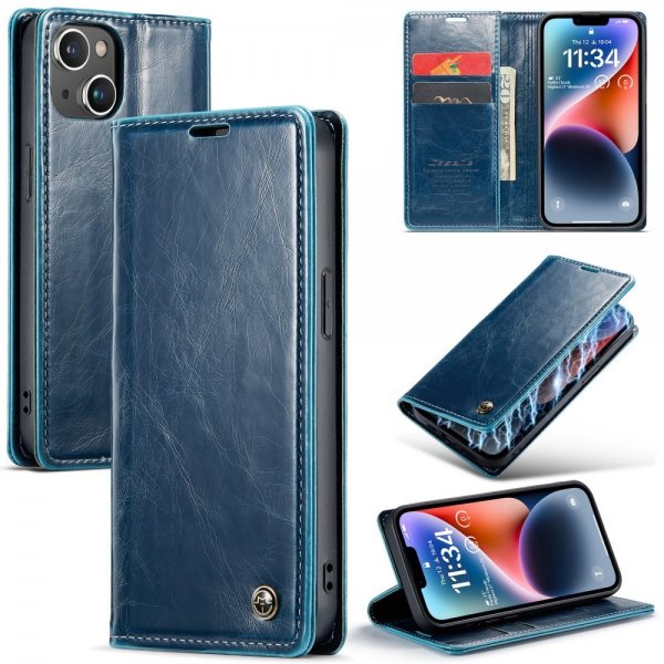 CaseMe iPhone 15 Plus -kotelo 003 Series Petrol