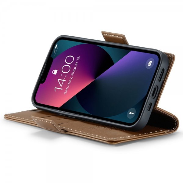 CaseMe iPhone 15 Plus Suojakotelo 023 Sarja Ruskea