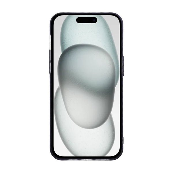 iPhone 15 Plus Suojakuori Hiilikuitukuviointi Violetti