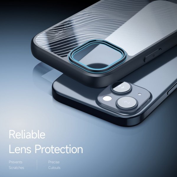 Dux Ducis iPhone 15 Plus Aimo Series -kuori, musta