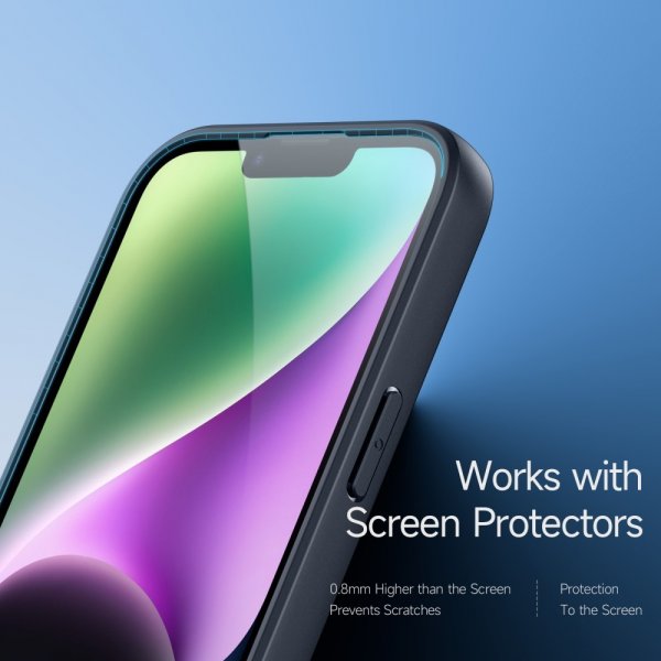 Dux Ducis iPhone 15 Plus Aimo Series -kuori, musta
