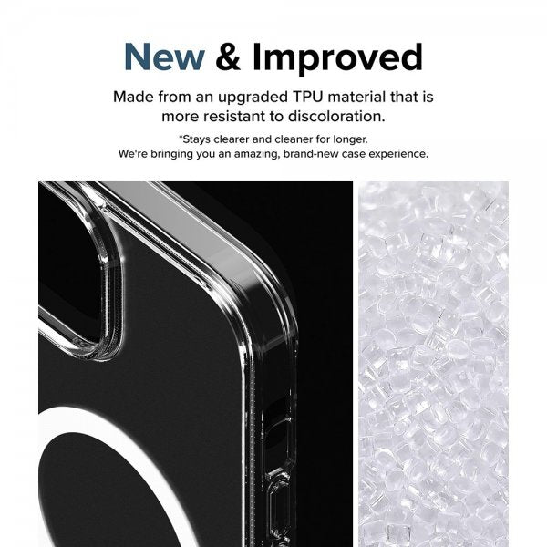 Ringke iPhone 15 Plus Suojakuori Fusion Magnetic Matte Clear