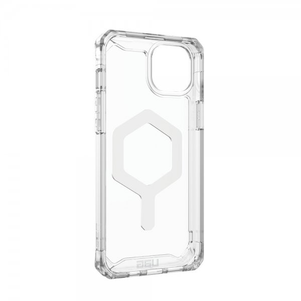 Urban Armor Gear (UAG) iPhone 15 Plus Suojakuori Plyo MagSafe Ice Valkoinen