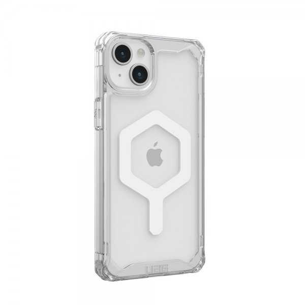Urban Armor Gear (UAG) iPhone 15 Plus Suojakuori Plyo MagSafe Ice Valkoinen