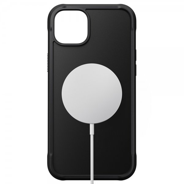 Nomad iPhone 15 Plus -suojakuori, Rugged Case, musta