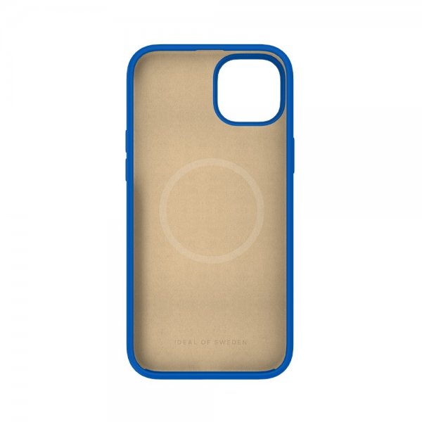 Ideal of Sweden iPhone 15 Plus Silicone Case MagSafe Cobalt Blue