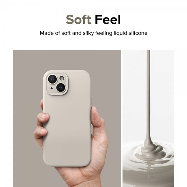 Ringke iPhone 15 Plus Suojakuori silikoninen magneettikivi