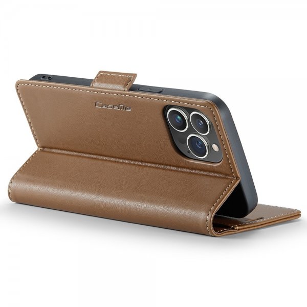 CaseMe iPhone 15 Pro -kotelo 023 Series Ruskea
