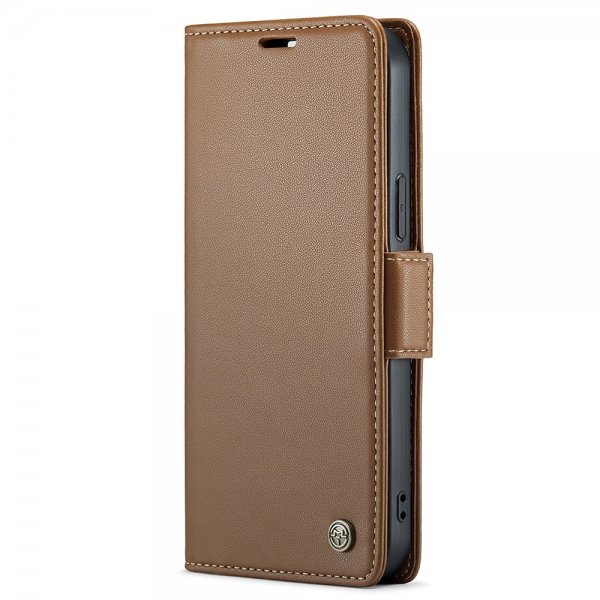 CaseMe iPhone 15 Pro -kotelo 023 Series Ruskea