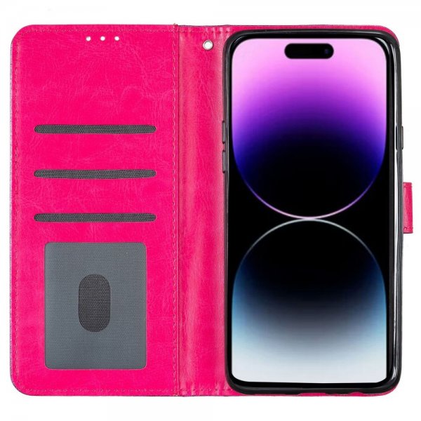 iPhone 15 Pro Kotelo Kimalteleva Magenta