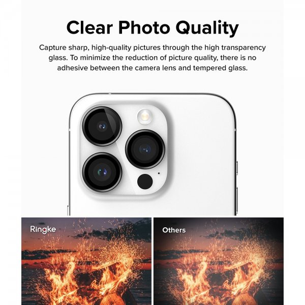Ringke iPhone 15 Pro Kameransuoja Linssinsuojuskehikko