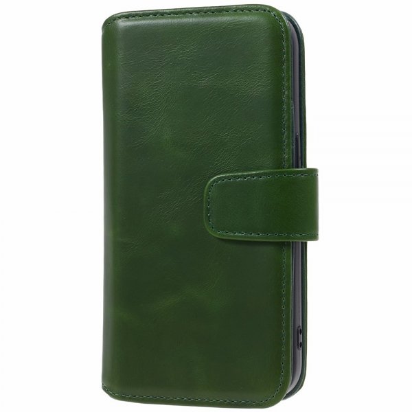 Nordic Covers iPhone 15 Pro Max - Essential nahkakotelo, Juniper Green